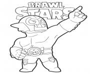 Draw It Cute coloring page BrawlStars El Rudo Primo dessin à colorier
