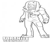 Nitehare from Fortnite Season 8 dessin à colorier