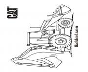 Coloriage camion grue dessin