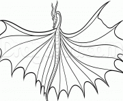 Coloriage timberjack dragon dessin