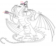 Coloriage Cloudjumper Dragon dessin