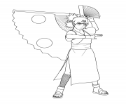 Temari Nara is a former kunoichi of Sunagakures Kazekage clan dessin à colorier