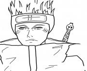 Coloriage Rock Lee dessin