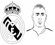 champions league 2020 Karim Benzema Real Madrid dessin à colorier