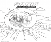 Sonic 2020 Warp Ring dessin à colorier