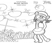 Coloriage Trolls 2 World Tour Hidden Elements Game