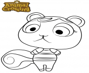 Coloriage animal crossing 5 dessin