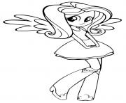 Coloriage My Little Pony Equestria dessin