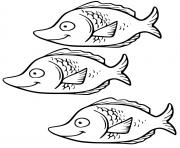 poisson Hiodontiformes aux yeux dor dessin à colorier