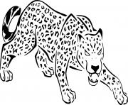 Coloriage lionne animal agregaire dessin