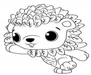 Coloriage Hatchimals Polar Draggle dessin