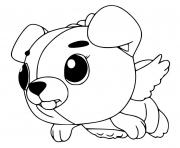Hatchimals Cloud Puppit dessin à colorier