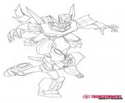 Coloriage Transformers Rescue Bots Line Drawing dessin