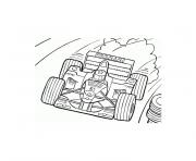 Coloriage F1 Dw 2012 dessin