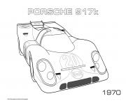 Coloriage Porsche 956 1982 dessin