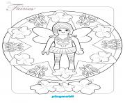 Coloriage playmobil fee