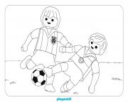 playmobil foot sport dessin à colorier