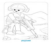 Coloriage playmobil knights 3 dessin