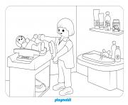 hopital pediatrique 2 dessin à colorier