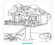 Coloriage playmobil au pays des dragons dessin