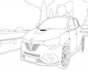 Coloriage bugatti veyron dessin