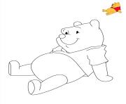 Coloriage Winnie Ourson the Pooh Disney