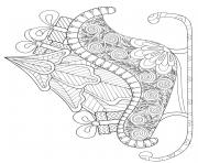 Coloriage etoile decorative de noel mandala anti stress dessin