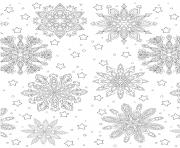 Coloriage noel mandala hiver chandail a capuchon dessin