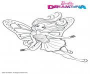 Coloriage fairy fee barbie dessin