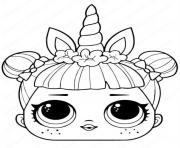 Coloriage LOL Doll Printable dessin