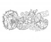 Coloriage Adulte Doodle Google Par Johanna Basford