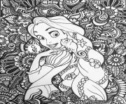 Coloriage stitch disney adulte difficle comlexe dessin