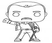 funko pop rock queen freddy mercury dessin à colorier