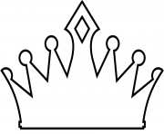 Coloriage couronne des rois epiphanie dessin