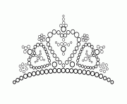 Coloriage couronne du roi dessin