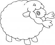 Coloriage Wooloo Pokemon mouton dessin