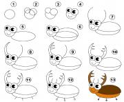 Coloriage mouton dessin animaux facile dessin