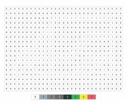 Coloriage grille pixel vierge a imprimer dessin