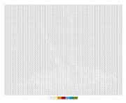 Coloriage grille pixel vierge grande case dessin