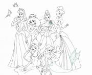 la belle au bois dormant disney princesse 31 dessin à colorier