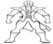 power rangers ninja storm dessin à colorier
