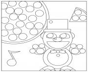 Coloriage freddy s at five nights fnaf lets eat coloring pages dessin