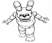 Coloriage freddy s at five nights 2 fnaf coloring pages dessin