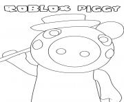 Coloriage Roblox Piggy dessin
