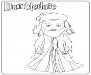 Coloriage Kawaii Harry Potter dessin