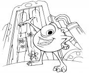 Coloriage cupcake monsters inc dessin