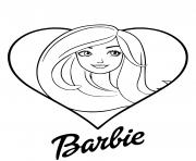 Coloriage barbie princesse avec son cheval tawny dessin