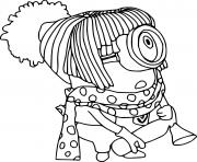 Stuart with Scarf and Wig dessin à colorier