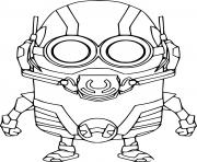 Coloriage Bob Minion Smiling dessin