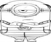 Number One Minion is Angry dessin à colorier